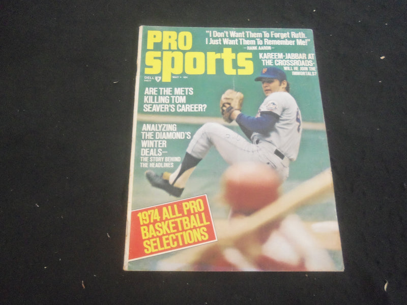 1974 MAY PRO SPORTS MAGAZINE - TOM SEAVER COVER - B 6348M