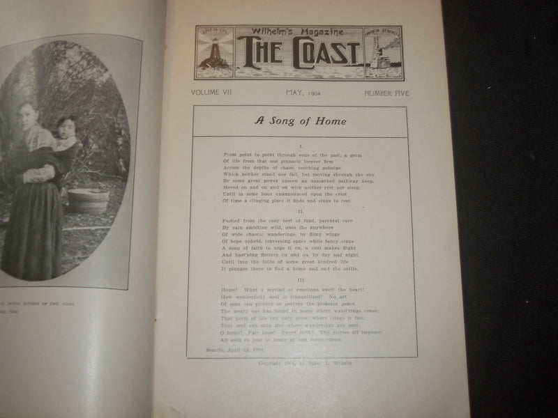 1904 MAY WILHELM'S MAGAZINE - THE COAST - J 6396