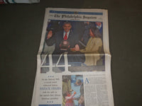 2009 JAN 21 PHILADELPHIA INQUIRER NEWSPAPER - BARACK OBAMA INAUGURATION- NP 3119