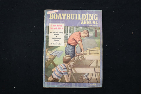 1959 SPORTS AFIELD BOATBUILDING ANNUAL MAGAZINE - E 10909