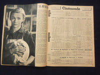 1952 SEPTEMBER 26 CINEMONDE MAGAZINE - RICHARD TODD & JOAN RICE COVER - SP 4868N