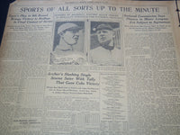 1912 AUGUST 18 COMMERCIAL TRIBUNE NEWSPAPER - DARROW ACQUITTED - NT 9425