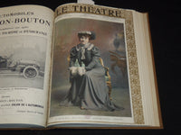 1905 JULY-DECEMBER LE THEATRE MAGAZINE BOUND VOLUME - 12 ISSUES - KD 2278K