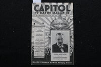 1933 APRIL 14 CAPITOL THEATRE MAGAZINE - LIONEL BARRYMORE - K 2200