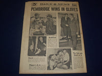 1945 MARCH 13 NEW YORK DAILY NEWS - 50,000 YANKS CROSS RHINE - NP 1774
