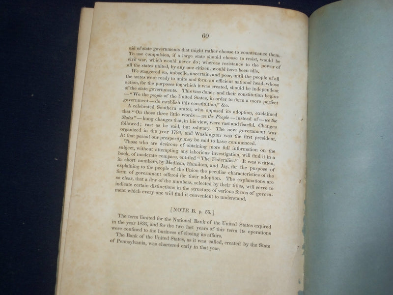 1844 A LETTER TO A LADY IN FRANCE - MARRYAT & MR. DICKENS - THOMAS GARY - J 4365