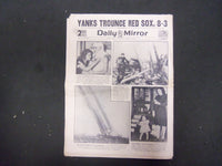 1945 APRIL 5 NEW YORK DAILY MIRROR - GAIN 10 MI. ON BERLIN PLAIN - NP 2235