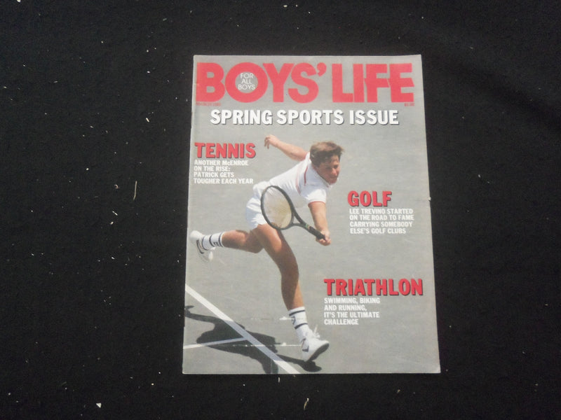1985 MARCH BOYS' LIFE MAGAZINE - SPRING SPORTS ISSUE - B 1140B