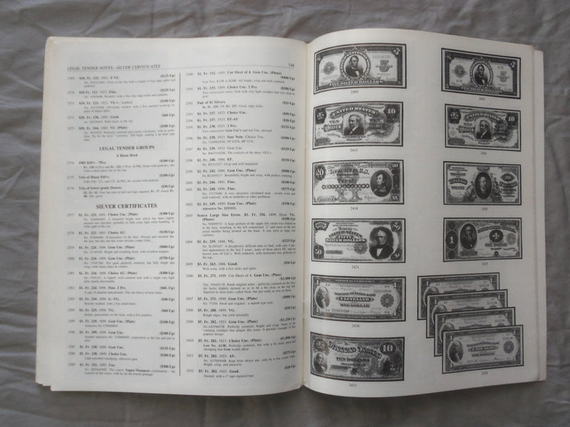 1983 GRAND CENTRAL COIN AUCTION CATALOG - K 261