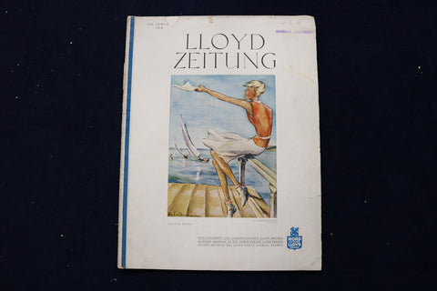 1931 JUNE LLOYD ZEITUNG MAGAZINE - GERMAN TEXT - E 11591