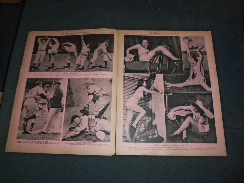 1941 APRIL THE NATIONAL POLICE GAZETTE MAGAZINE - AMY FONG - B 5882