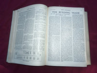 1927 JAN-JUNE THE BUILDER U. K. MAGAZINE BOUND VOLUME - FOLD OUTS- C 57