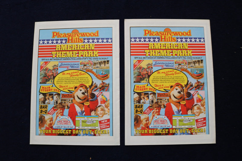 1981-1989 HIPPODROME CIRCUS PROGRAMS - LOT OF 9 - O 3522