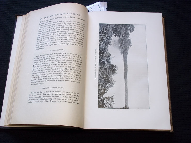 1894 GEOLOGICAL SURVEY OF NEW JERSEY WATER SUPPLY REPORT VOLUME NO. 3- KD 7579