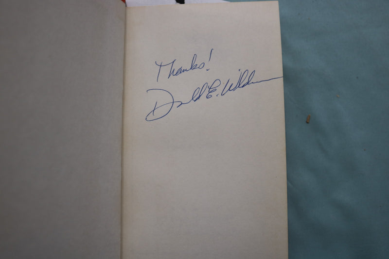 1975 LIVING THOUGHTS HARDCOVER BOOK WRITTEN & SIGNED BY DONALD WILDMON - K 3331