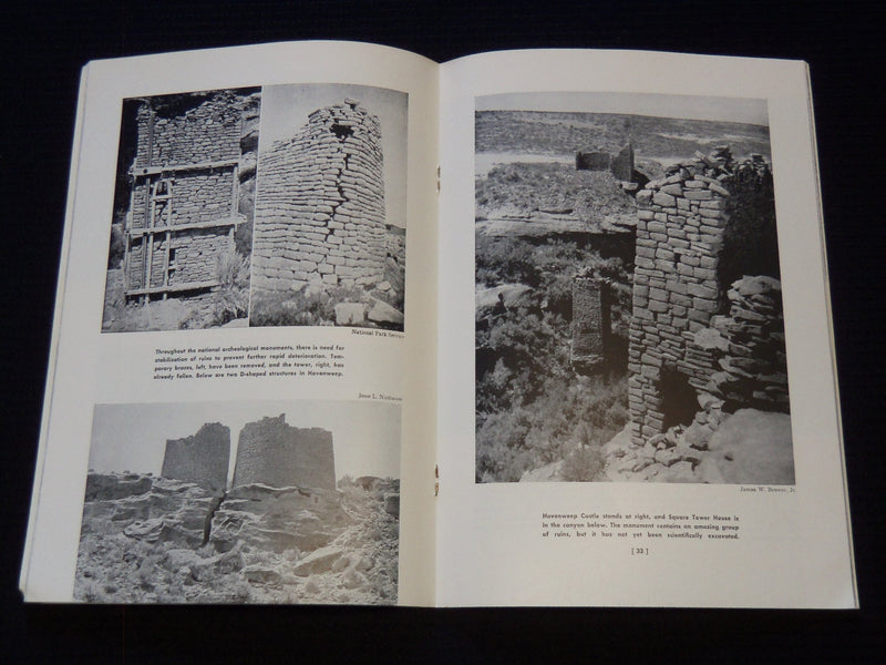 1960 EXPLORING OUR PREHISTORIC INDIAN RUINS BOOK BY DEVEREUX BUTCHER - J 7370