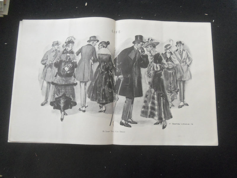 1914 DECEMBER 31 LIFE MAGAZINE - THE STAR OF THE EVENING - L 760N