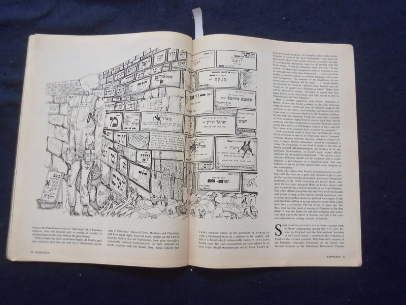 1971 AUGUST RAMPARTS MAGAZINE - NEW HAVEN TRIALS - SP 5746V