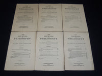 1927 THE JOURNAL OF PHILOSOPHY MAGAZINE LOT OF 19 ISSUES - WR 632D