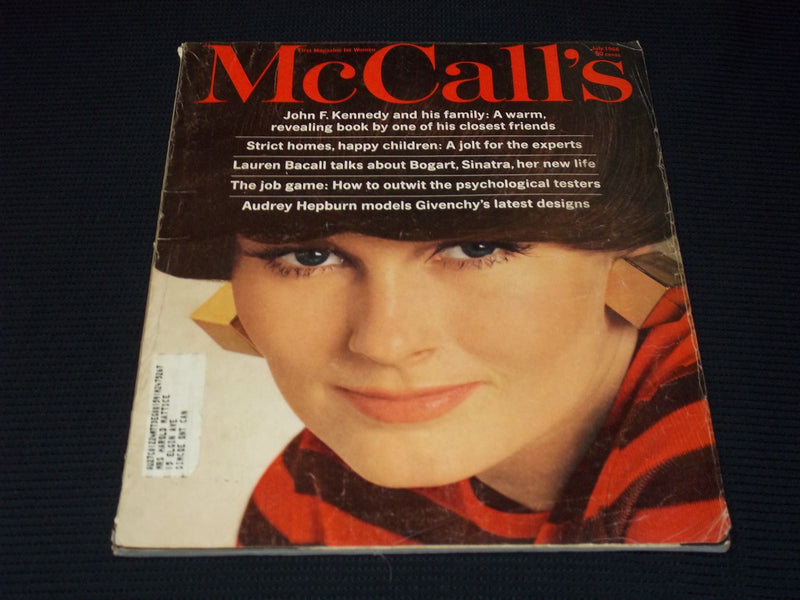 1966 JULY MCCALL'S MAGAZINE - MARIA GUDY FRONT COVER - E 20224