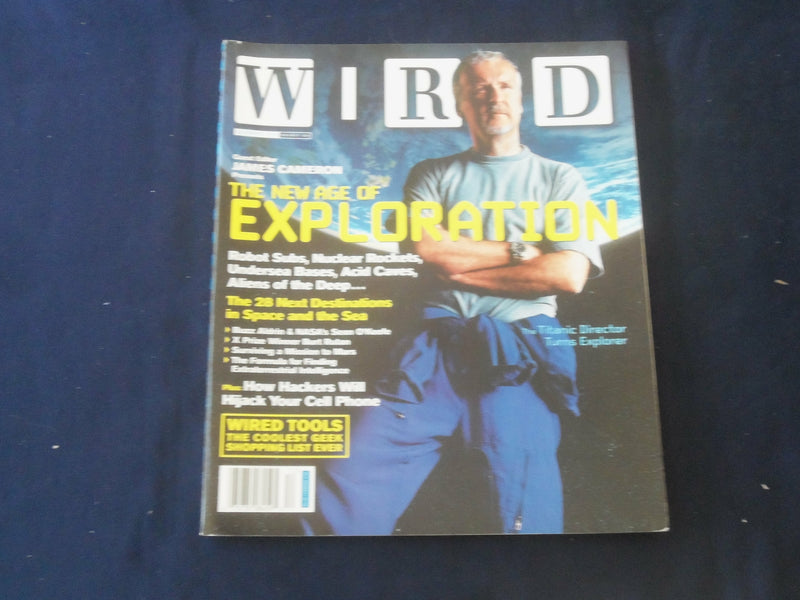 2004 DECEMBER WIRED MAGAZINE - JAMES CAMERON - NEW AGE OF EXPLORATION - ST 4938T