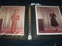 SUSAN HAYWARD 3 RING BINDER SCRAPBOOK - HOLLYWOOD - GREAT PHOTOS - 5A