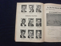 1959 NOV 7 FOOTBALL PROGRAM-INDIANA UNIV VS. OHIO STATE UNIV.-TOM MATTE-SP 5454U