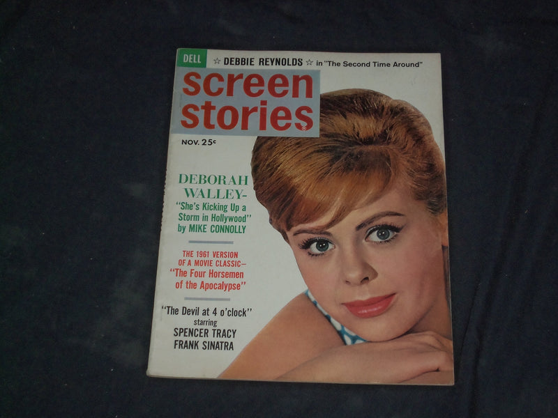 1961 NOVEMBER SCREEN STORIES MAGAZINE - DEBORARH WALLEY COVER - CW 687