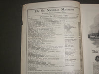1924 OCTOBER ST. NICHOLAS MAGAZINE - ILLUSTRATIONS, STORIES & ADS - B 4640
