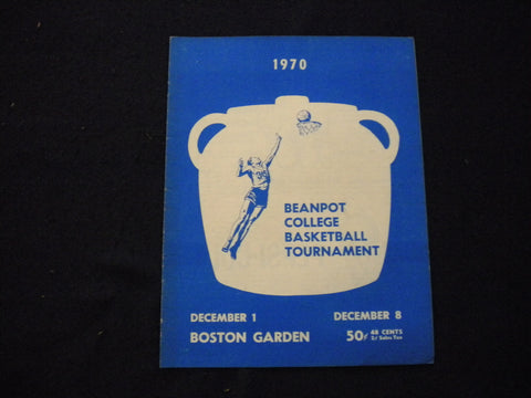 1970 DEC 1 & 8 BEANPOT INTERCOLLEGIATE HOCKEY TOURNAMENT PROGRAM - SP 3624F