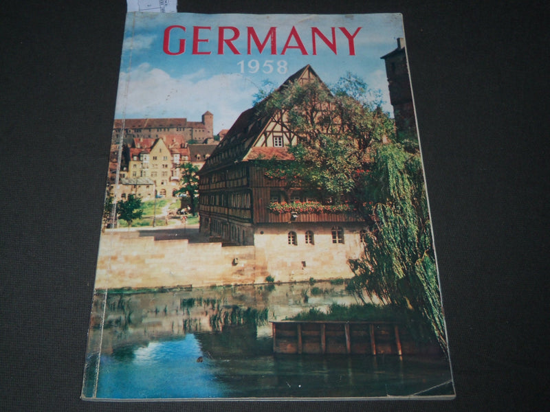 1958 GERMANY MAGAZINE - GREAT PHOTOS INSIDE - J 2762