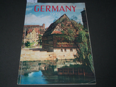 1958 GERMANY MAGAZINE - GREAT PHOTOS INSIDE - J 2762