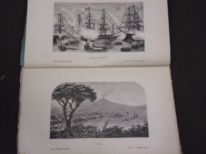 1869 PUTNAM'S MONTHLY MAGAZINE LOT OF 12 ISSUES - GREAT STORIES & ADS - WR 550