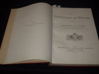 1896 LA PREFECTURE DU RHONE VOLUME - A. G. LOUVIER - GREAT PLATES - Z 254