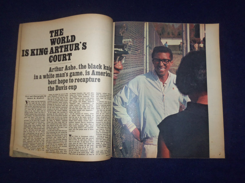1968 DECEMBER 1 CHICAGO TRIBUNE MAGAZINE SECTION - ARTHUR ASHE - NP 6372