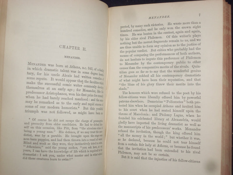 1872-73 JUVENAL-PLAUTIS HARDCOVER BOOK BY L. COLLINS & W. WALFORD - KD 9125