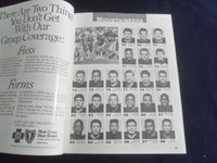1989 SEP 16 FOOTBALL PROGRAM - WEST VIRGINIA UNIV VS UNIV SO. CAROLINA- SP 4686Y