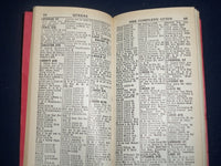 1956 UP TO DATE THE COMPLETE STREET GUIDE TO QUEENS - FOLD OUT MAP - J 5729
