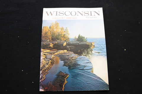 1975 AUTUMN WISCONSIN TRAILS MAGAZINE - LAKE SUPERIOR COVER - E 9872