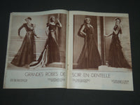 1936 OCTOBER 23 HEBDO MAGAZINE - FREDERIC MARCH & KATHARINE HEPBURN - ST 5161