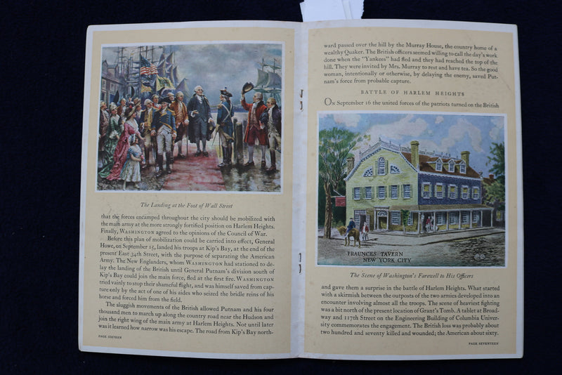 1932 GEORGE WASHINGTON BICENTENNIAL BOOOK - SOFTCOVER - NYC - K 773