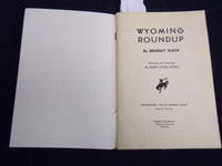 1953 WYOMING ROUNDUP BOOK BY BRAD SLACK - SOFTCOVER - J 8191