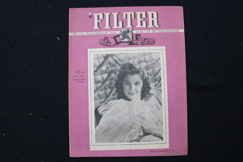 1946 OCTOBER 5 FILTER MAGAZINE - ESTHER WILLIAMS COVER - E 25090