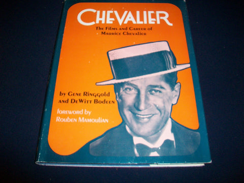 1973 CHEVALIER FILMS & CAREER OF MAURICE CHEVALIER BY GENE RINGGOLD- KD 3112