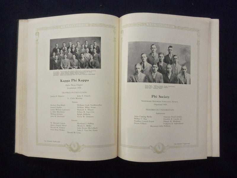 1930 SALMAGUNDI COLGATE UNIVERSITY YEARBOOK - HAMILTON, NEW YORK - YB 1925A