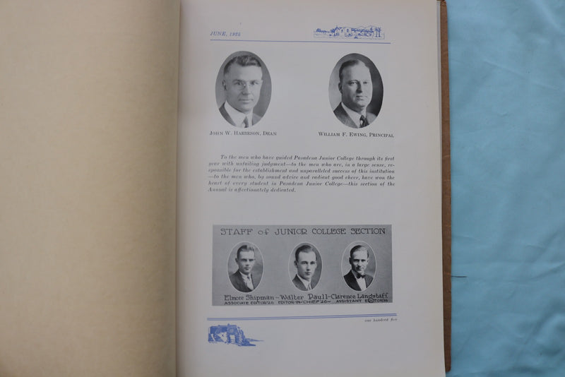 1925 THE ANNUAL PASADENA HIGH SCHOOL YEARBOOK - PASADENA, CA -SOFTCOVER- YB 3594