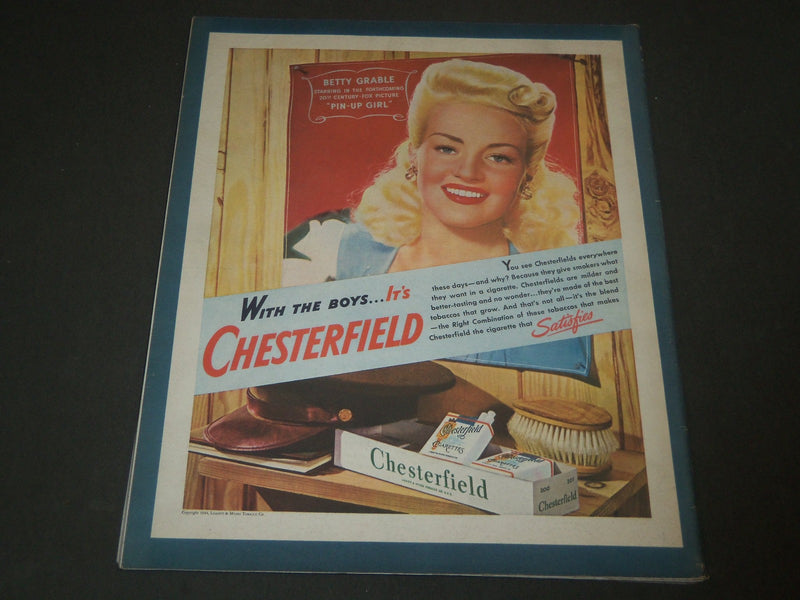 1944 JANUARY FORTUNE MAGAZINE - GREAT COVER & ADS - F 170