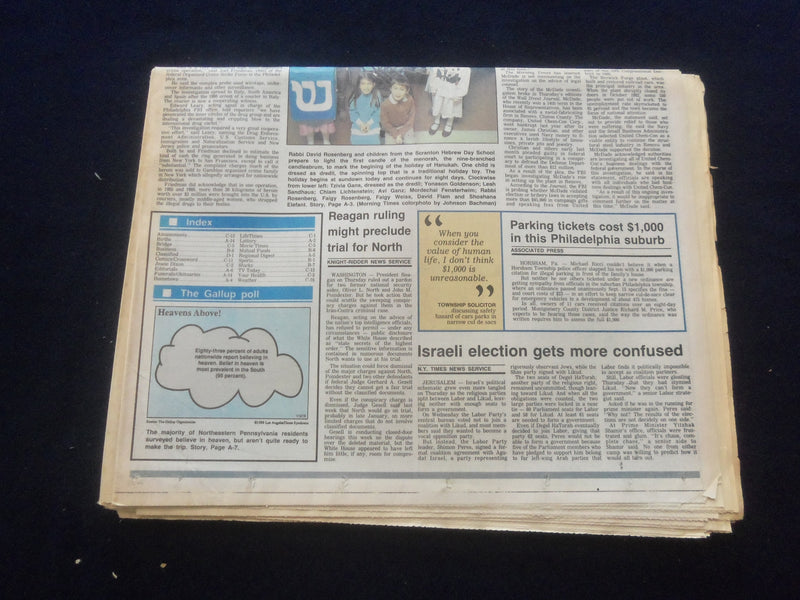 1988 DEC 2 THE MORNING TIMES NEWSPAPER-SCRANTON, PA- FERDINAND MARCOS - NP 6135