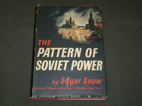 1945 THE PATTERN OF SOVIET POWER HARDCOVER BOOK BY EDGAR SNOW - KD 5731