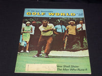 1968 DECEMBER 24 GOLF WORLD MAGAZINE - ARNOLD PALMER FRONT COVER - E 6541